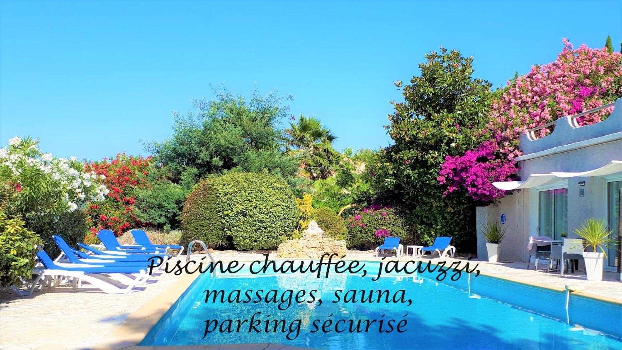 Hotel Les Jardins De Bormes, Sauna & Jacuzzi Ngoại thất bức ảnh
